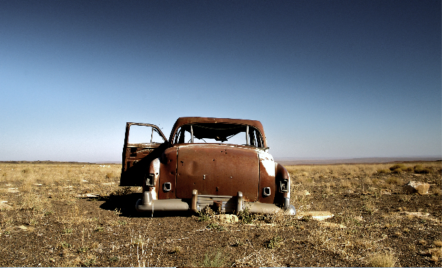 abandoned car 2